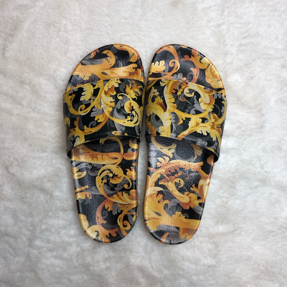 Kids Versace Slide Sandals